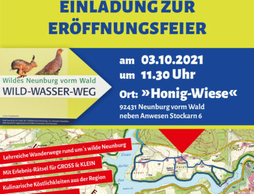 Eröffnung Wild-Wasser-Weg am 03.10.2021 ab 11:30 Uhr