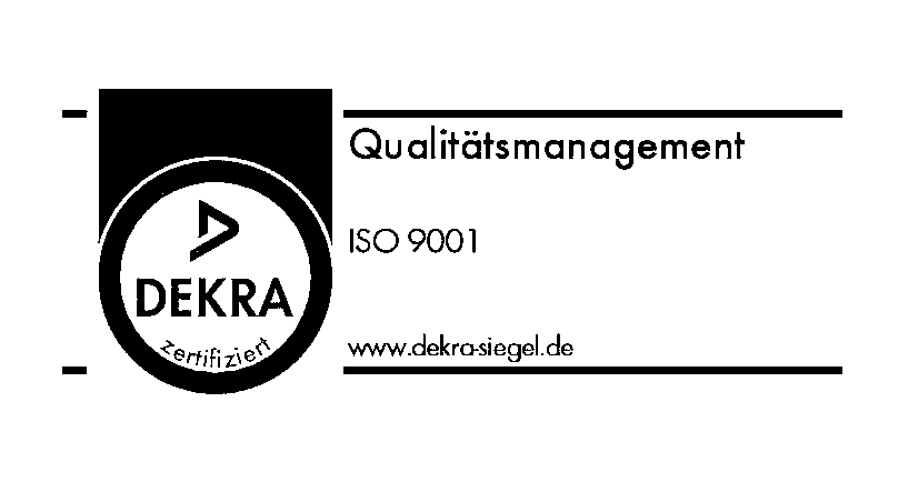 Dekra ISO 9001 zertifiziert